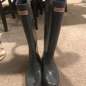 Hunter Original Tall Glossy Rain Boots